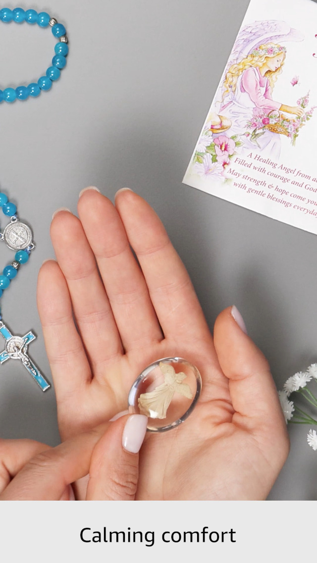 Amazon.com: AngelStar 8706 Healing Angel Worry Stone, 1-1/2-Inch